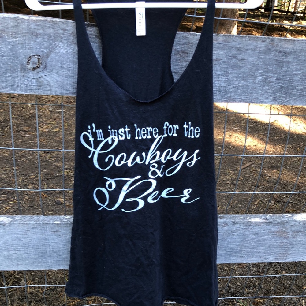 I’m just here for the cowboys & beer tank